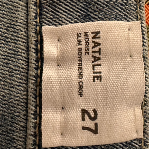 Hudson Natalie Light Wash Destroyed Boyfriend Jeans NWT SZ 27 - Picture 8 of 11